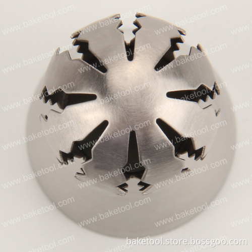New Stainless Steel Russian Tulip Small Sphere Ball Icing Piping Tips Cake Decorating Nozzles#NO107